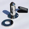 how to install glass pool fence deck mounting spigot / glass railing post