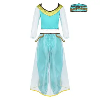 女の子アラジンランプジャスミン姫ハロウィンパーティーベリーダンスドレスインド Se067 Buy 衣装 ハロウィーンの衣装 プリンセスドレス Product On Alibaba Com