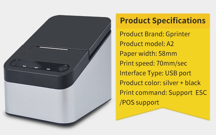 China manufacturer wifi portable mini printer for sale