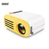AAO NEW arrival model YG200 mini pocket projector for Home Theater 1080P lcd projector with USB AV HDMI ports