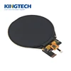 kingtech 3.4'' round ips tft lcd 39 pin capacitive touchscreen