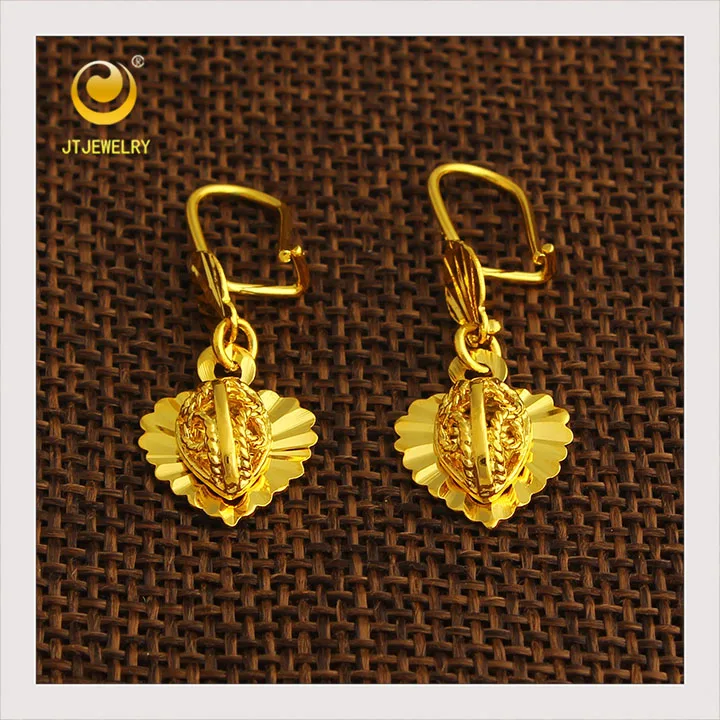 Dubai 18k Gold Jewelry Earring For Anniversary/engagement/gift Buy