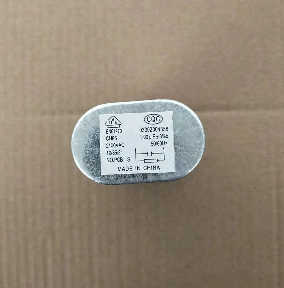 
microwave oven capacitor 1.00uF 2100VAC 