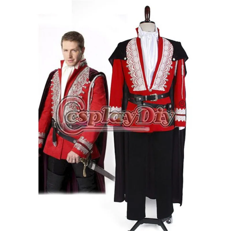 get quotations custom made once upon a time prince charming josh dallas deluxe costume suit adult mens halloween - Prince Charming Halloween Costumes get quotations custom made once upon a time prince charming josh dallas deluxe costume suit adult mens halloween - Prince Charming Halloween Costumes