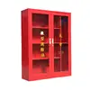 Custom 1.5mm steel fire hose reel box fire fighting cabinet Fire Extinguisher Cabinets
