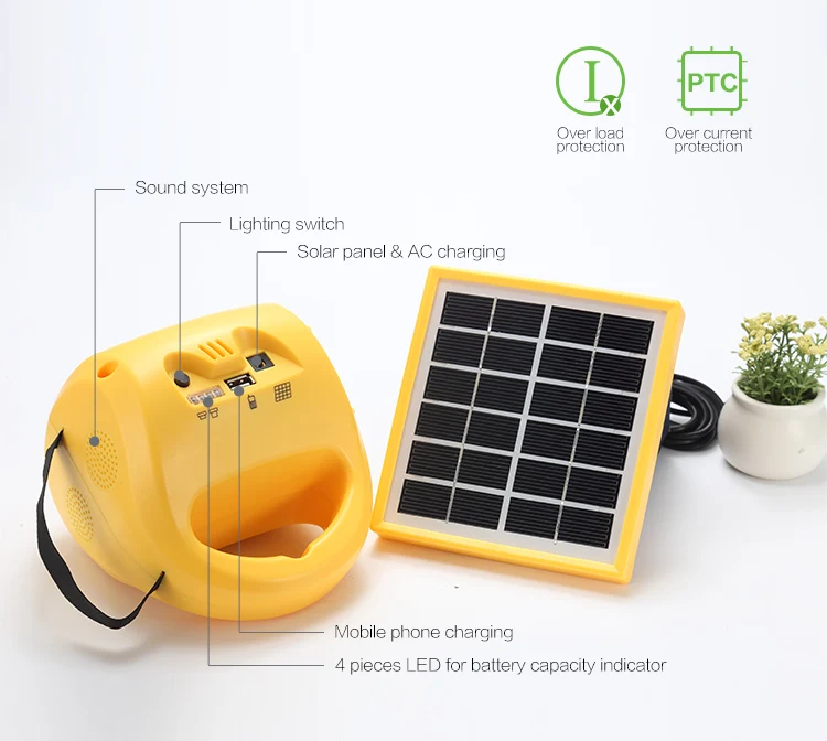 3 solar led lantern