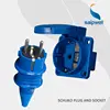Weatherproof European IP44 Electrical Plug 16amp 230V 2 Pin Schuko Plug (SP-10838)