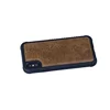 Guangzhou mobile phone accessories leather soft back shell for iphone 7, ostrich stripe phone case for iphone X 6s