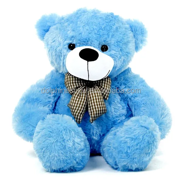 teddy bear in blue color