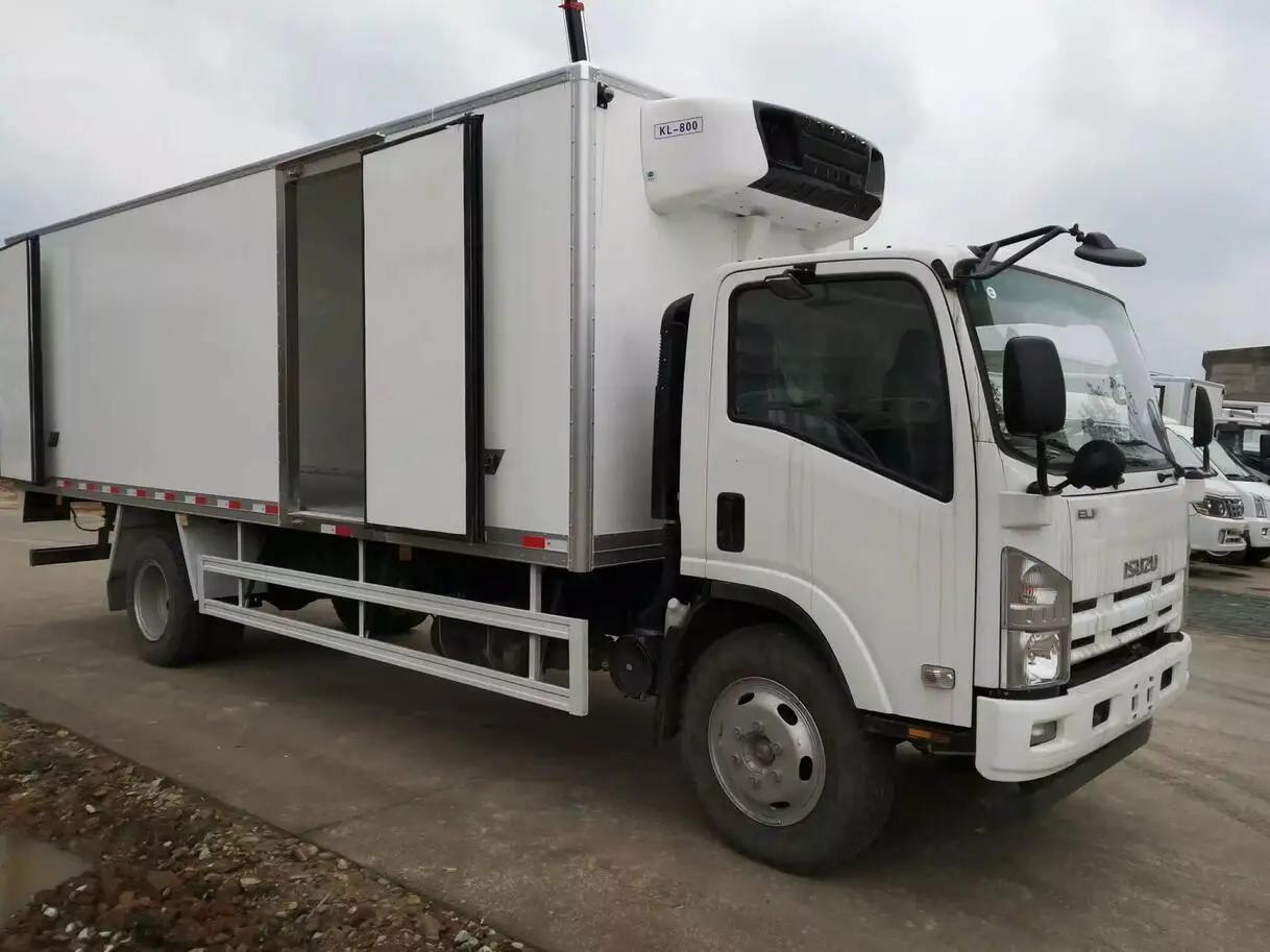 Japan 4x2 Lhd 700p Refrigerator Van Cargo Truck For Sale Buy 700p
