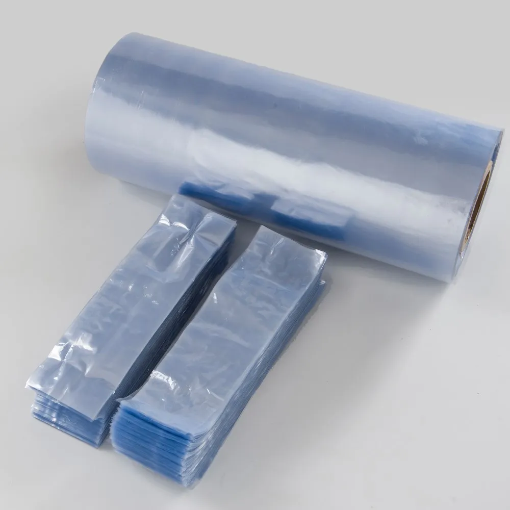 Pvc Shrink Bag Packaging Bag Shrinkable Transparent Flat Bag Yiwu
