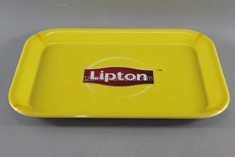Melamine square tary , plasticrectangle food tray