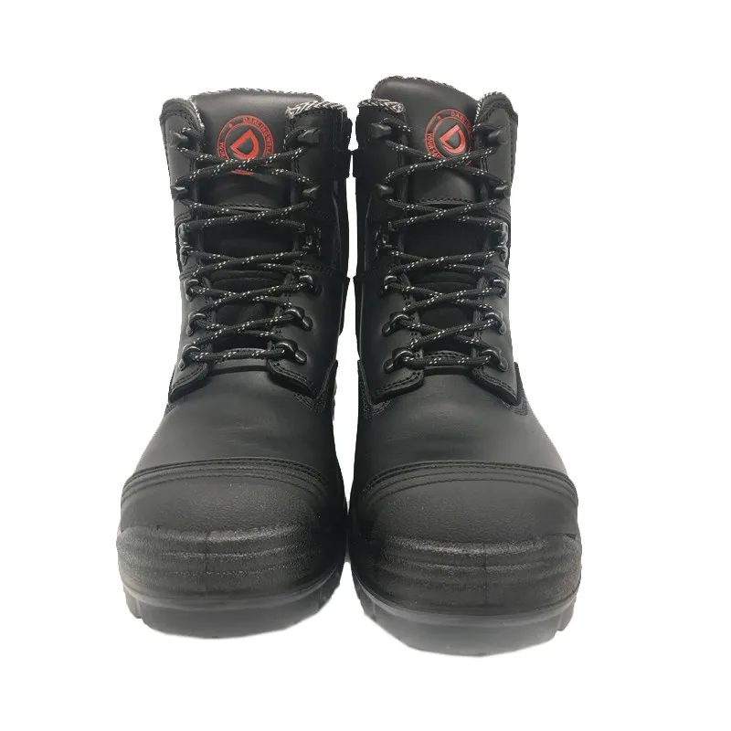 Darlingwell Full Grain Leather Safety Boots Waterproof For Miner Safety