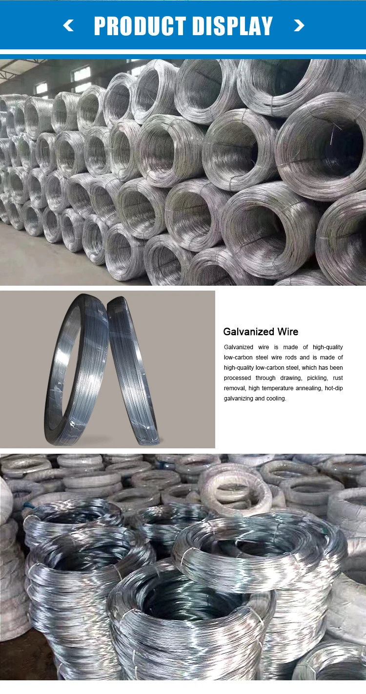 Hot sale galvanized wire for mesh making