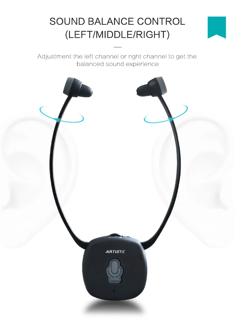 Tv Ear Listener Hearing Wireless Headphones For Watching Tv Buy