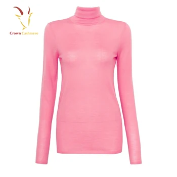 Latest Design Pink Cashmere Jumper Ladies 100% Cashmere Sweater Pullover - Buy 100% Cashmere 