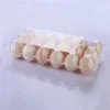 hot sale ecofriendly clear PET 18 holes plastic egg packing tray box carton