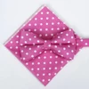 Hot Sale Fashion Cotton Polka Dots Pocket Squares