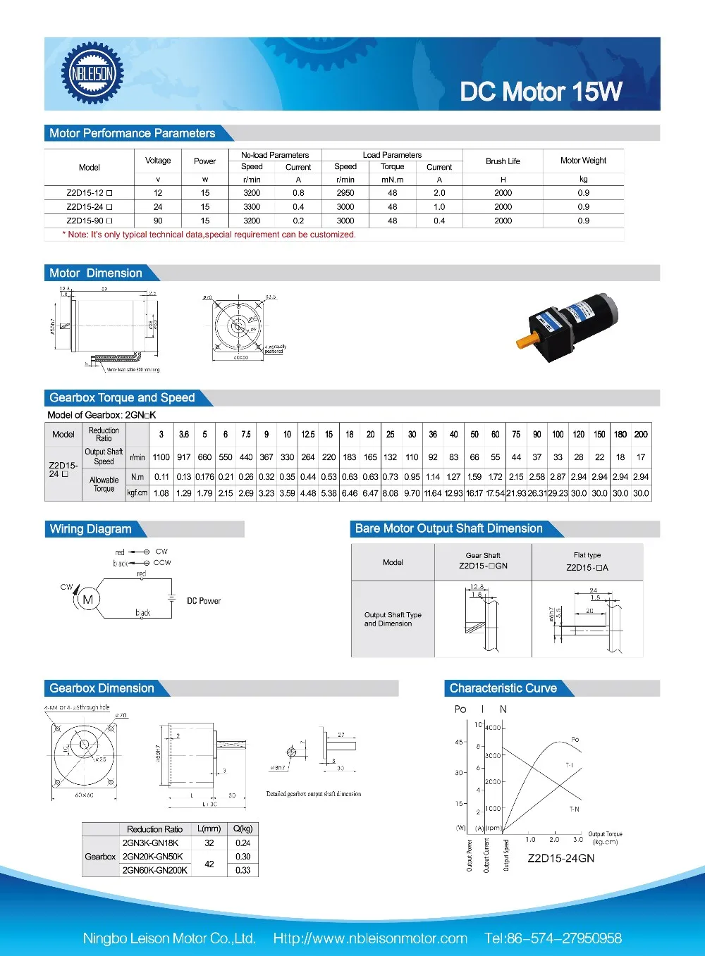 60mm 12 Volt Dc Geared Motor With Gearbox 15w - Buy Dc Geared Motor 12v ...