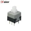 8.5x8.5mm Square 6Pin DPDT soft micro push button touch switch