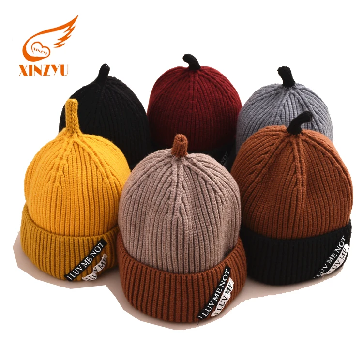 Soft Fleece Sports Black Beanie Hats 