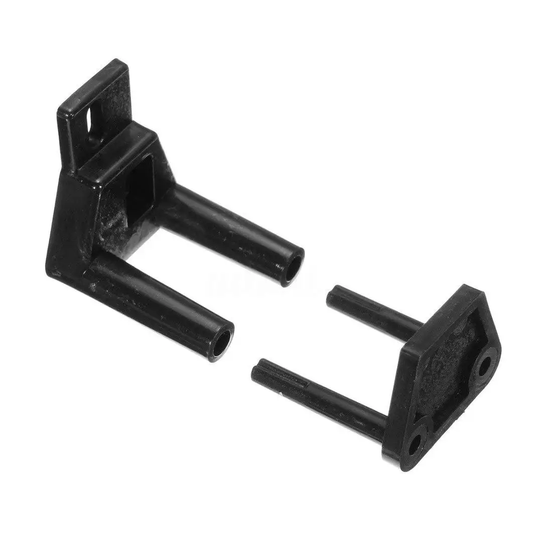 Black Bottom Floor Guide Stay Roller for Sliding Barn Doors Goldenwarm DG03 Adjustable Channel Wall Mount Door Hardware