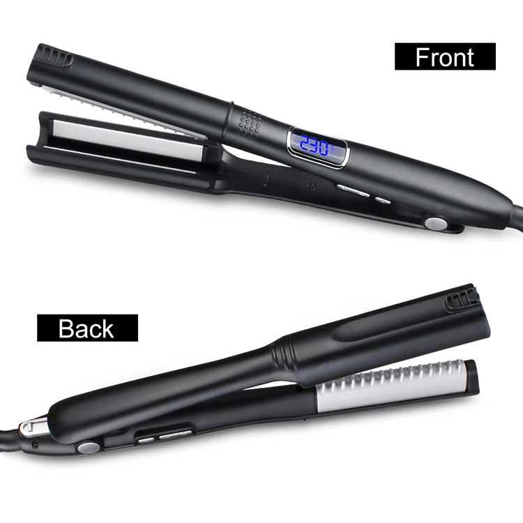 Professional 3 In 1 Fast Hair Flat Iron Ceramic Steam Protein Hair ...