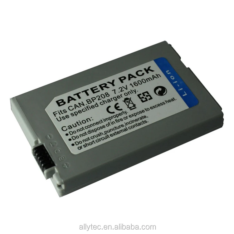 Bp208 Bp208dg Bp208 Camcorder Battery For Canon Dc10 Dc19 Dc20 Dc21