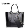 Brown Leather Women Messenger Tote Hand Bag