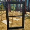 Golden supplier extruded aluminum alloy profile view glass window for mobile homes