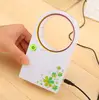 Portable Handheld USB Mini Desktop No Leaf Bladeless Fan / Dual-use USB Battery No Leaves Air Conditioning Fan