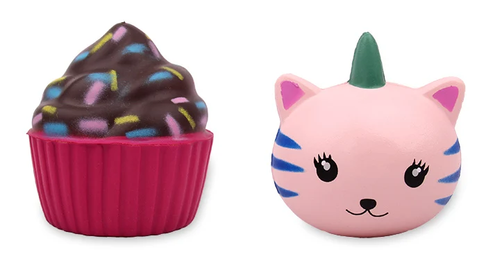 squishy cupcake toy