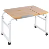 Manual Height Adjustable Table Over Bed Computer Tables