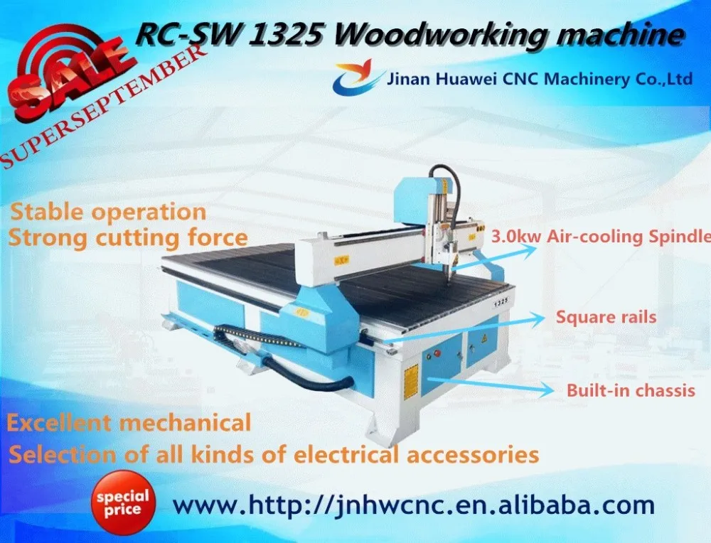 Wood Cnc Machine Price 1325 Jinan Cnc Machine 3d Cnc Milling Machine