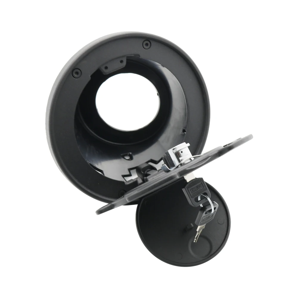 Matte Black Car Gas Tank Cover Aluminum Fuel Tank Cap For Jeep Wrangler