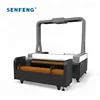 CCD laser cutting machine co2 senfeng plain pattern fabric SF1810 SC CCD