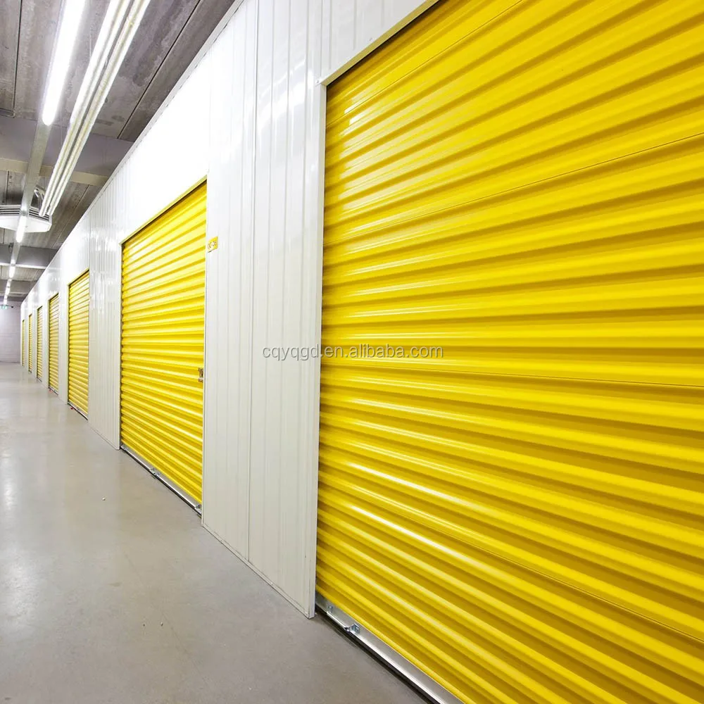 持久的手动提升车间金属卷帘门 材料 高品质持久锌镀锌彩色漆钢 颜色