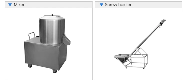 קו ייצור חטיפים תפוחים עם מילוי ליבה