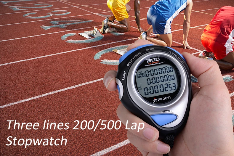 500 Laps Countdown Timer Digital Stopwatch Walking Running Sports Timer Buy Waterproof Sports
