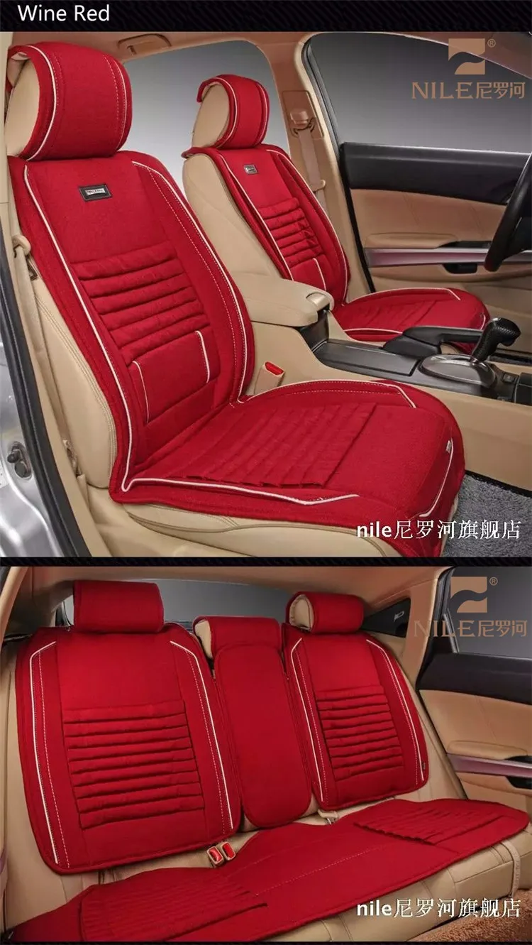 Customized 2017 Car Seat Cushion Leather Seat Covers Or Sheepskin Seat