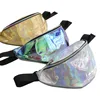 PVC Waist Bag Casual Bag Women summer style ladies Shiny Holographic Fanny Pack Bum Bag