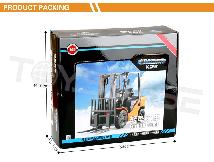Hot Selling 1:20 Mini Heftruck Speelgoed Metalen Speelgoed Hot Selling 1:20 Mini Heftruck Speelgoed Metalen Speelgoed