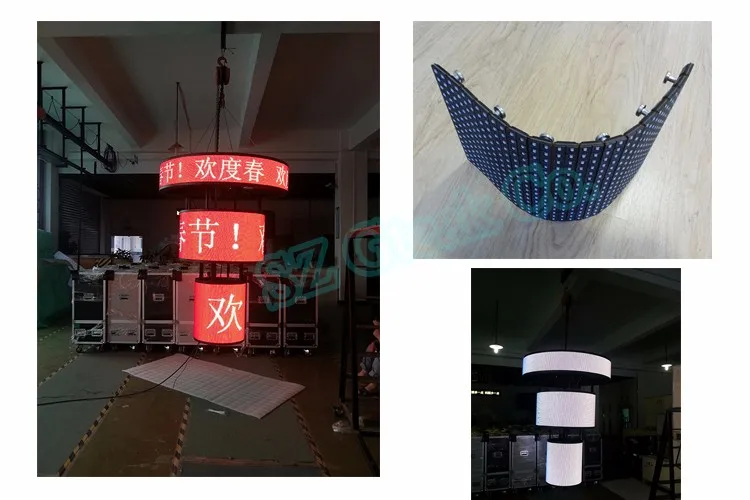 Shenzhen factory flexible led display price wholesale