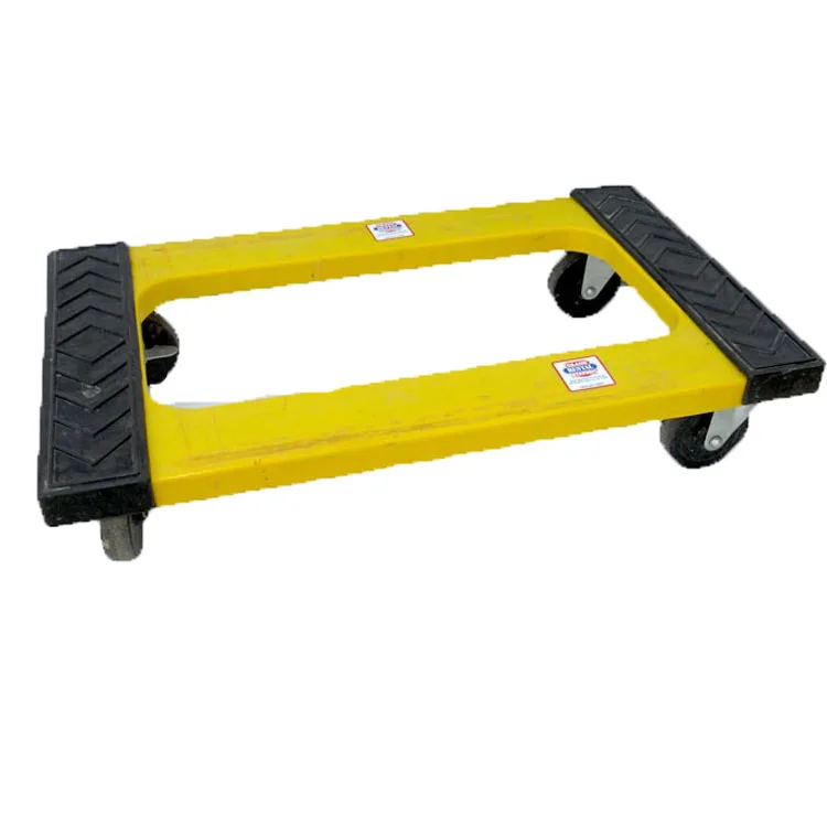 1000lbs Capacity Plastic Moving Dolly With Grip Pads Pp Mover Dolly