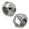 New Stainless Steel beads for jewelry making setting un Drum original color with top quality and reasonable price 1317955