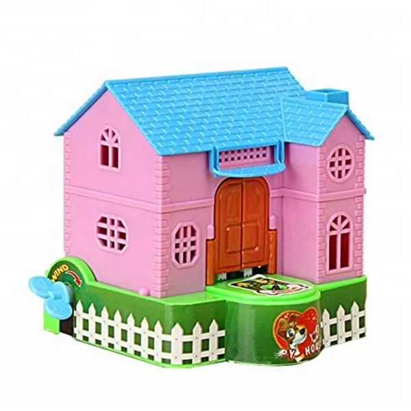 piggy bank shaped like a house