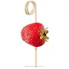 Display Party Bamboo Fruit Picks Loop Picks