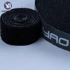 Widely used reusable self-locking nylon polyester recycle and releasable hook and loop cable tie