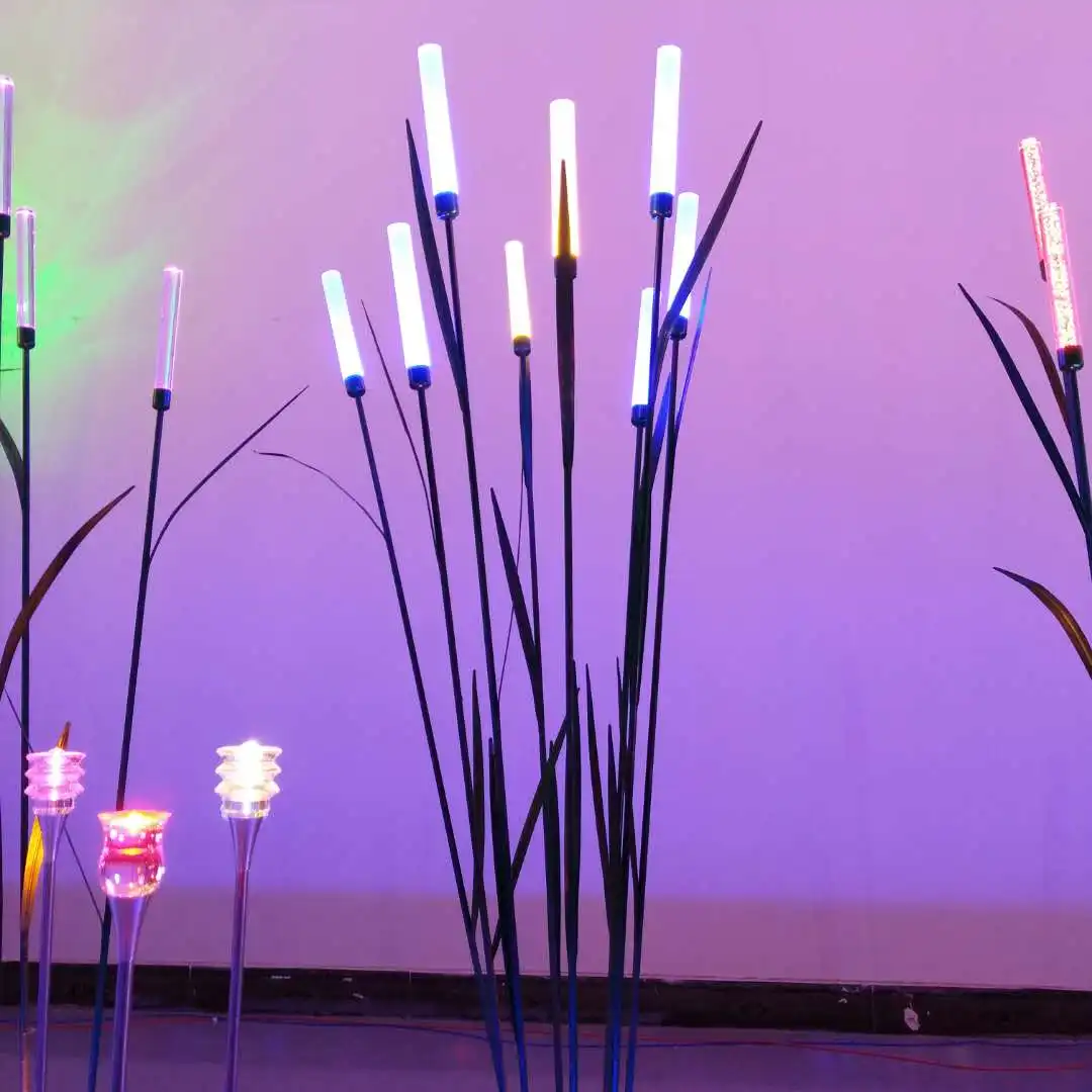 Dc24v Led Artificial Flower Lights Simulation Sunflower Garden Park