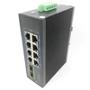 8 10/100/1000M Ethernet RJ45 ports and 2 gigabit SFP slot Industrial mini gigabit ethernet switch